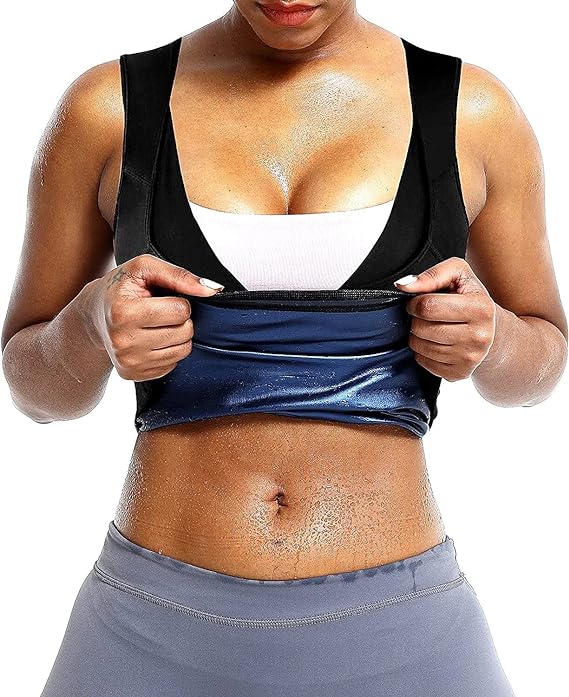 HSR Sweat Shapewear Vest Belt for Women, Polymer Shapewear, Workout for Weight Loss Waist Body Slimming, Trainer