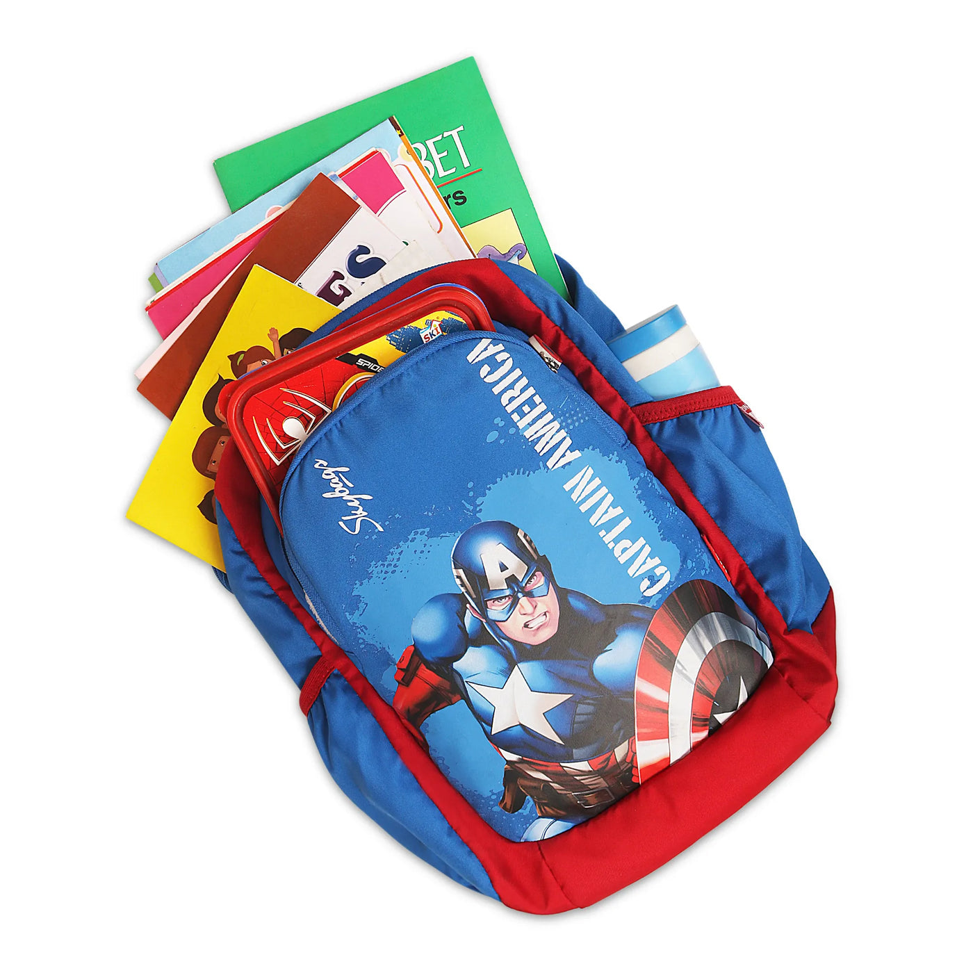 SKYBAGS MARVEL Captain America BACKPACK RED